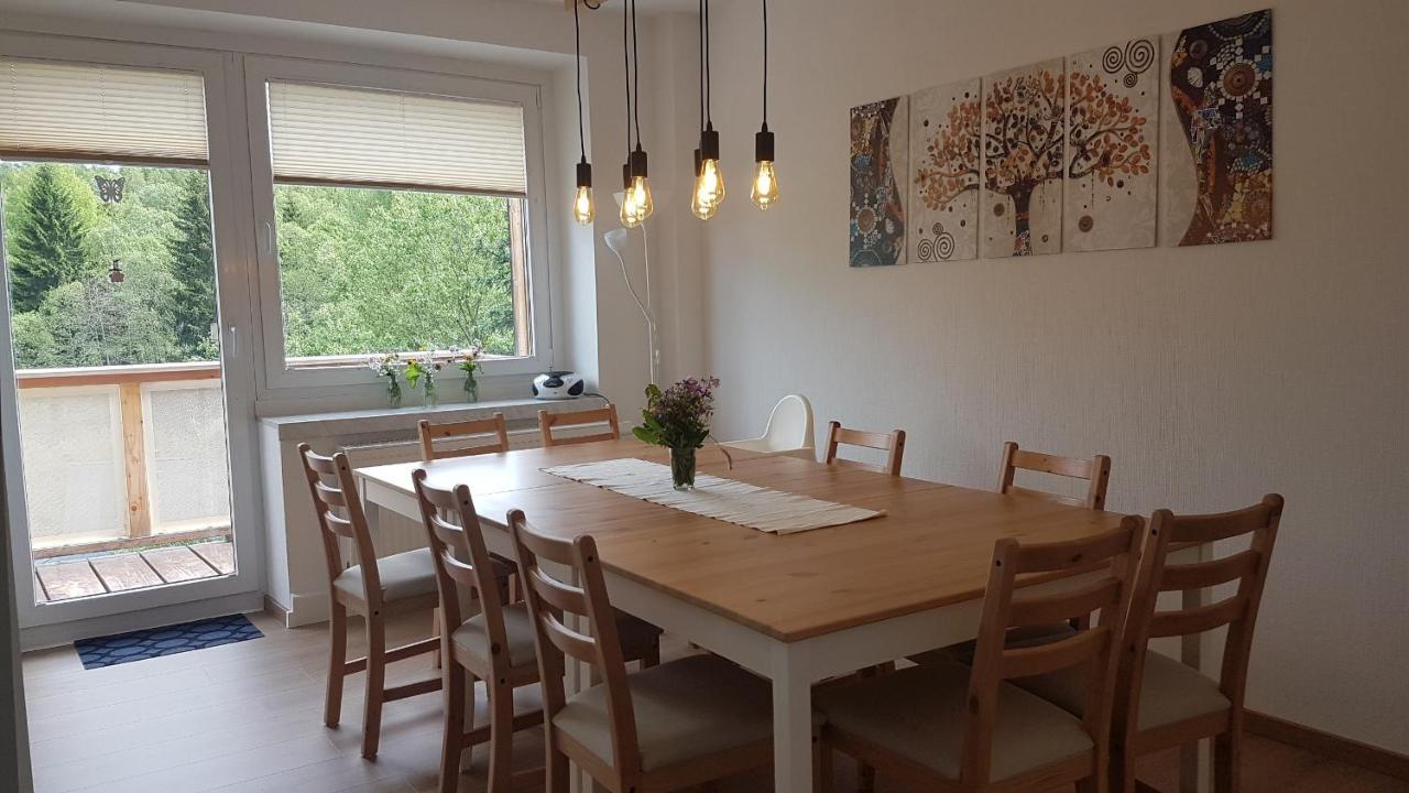 Mapamajo Home Base - Familienunterkunft Mit Sauna Oberwiesenthal Buitenkant foto